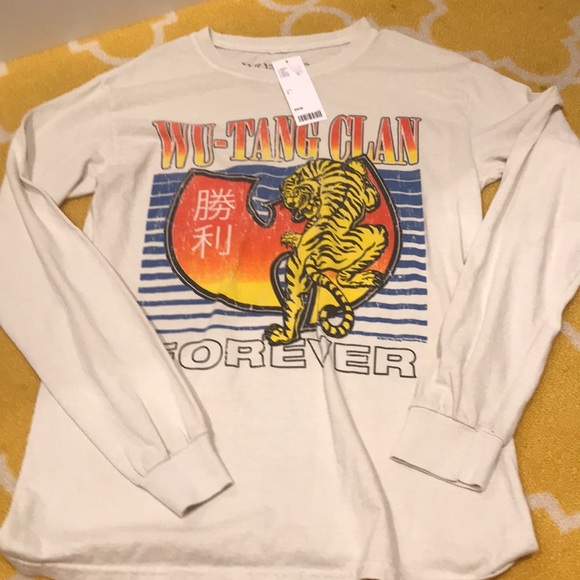 Urban Outfitters Tops - Wu Tang Clan Forever Long Sleeve Shirt NWT